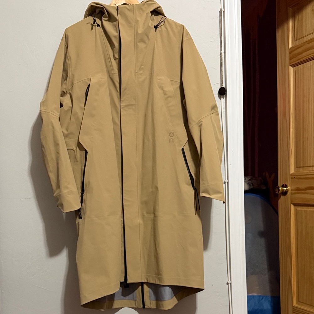On Running Tan Utility Jacket